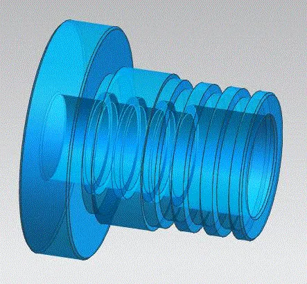 SC388-轴承套零件的工艺设计与数控加工UG三维