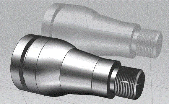 SC389-轴类数控加工工艺及编程设计UG三维-长120