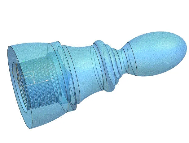 零件2三维效果图