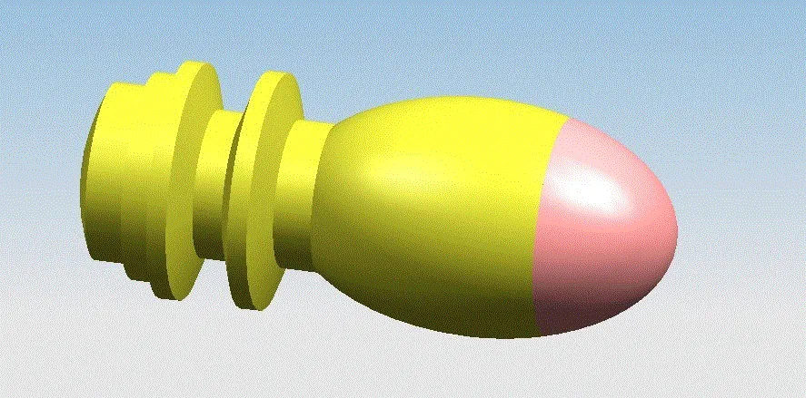 SC414-椭圆配合件的数控车削加工工艺及编程[UG三维+CAXA]长121.01