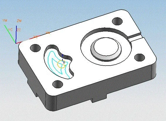 SC454-典型零件的数控铣加工编程设计【三维UG】