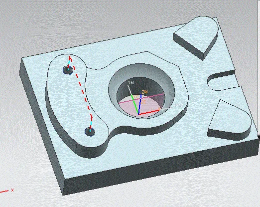 SC468-基于UG软件异形孔零件的造型与仿真加工【三维UG】
