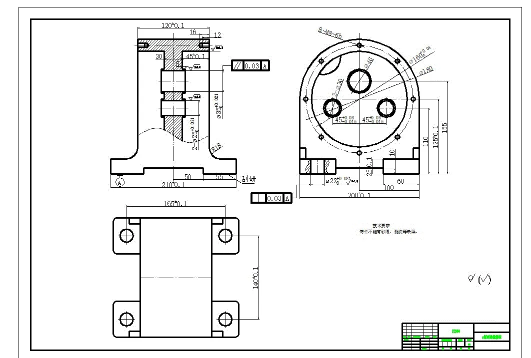 SC149-C型减速器箱体设计数控编程工艺分析设计