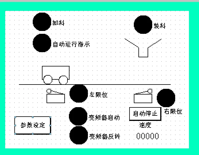 DY1076-S7-200PLC和Wincc Flexible触摸屏运料小车控制系统设计
