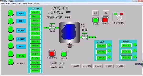 DY095-S7-200组态王基于PLC的全自动洗衣机控制系统设计