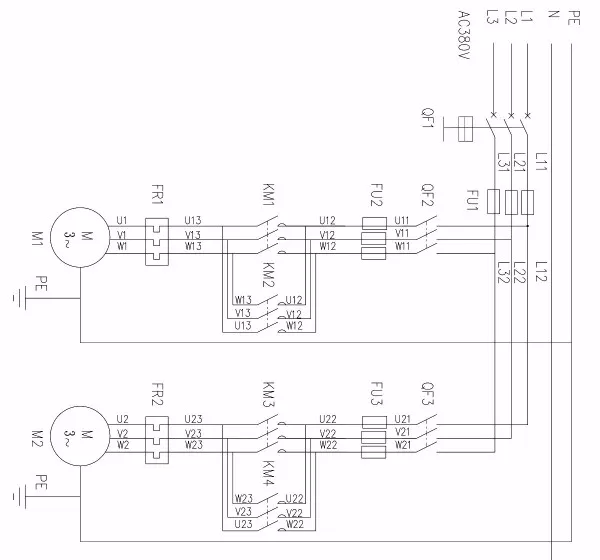 DY687-基于继电器-接触器的电镀车间专用行车电气控制设计