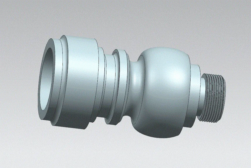 SC487-异形螺纹轴数控工艺设计与加工【三维UG】[长115]