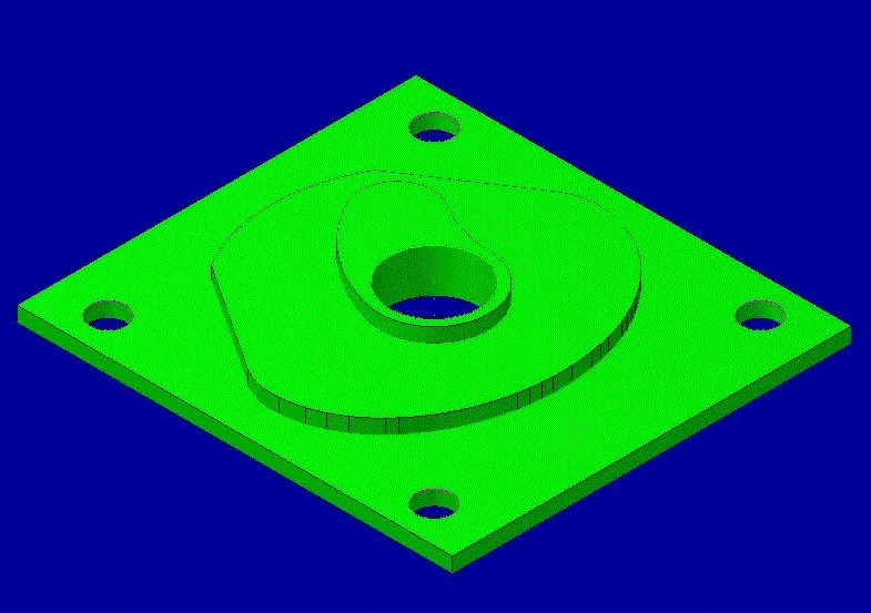 SC530-双凸轮台阶零件的数控加工工艺及程序编制CAM