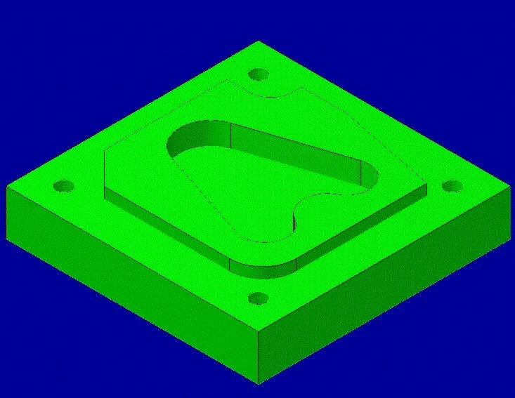 SC541-爱心槽板零件的数控铣削加工工艺及编程CAM