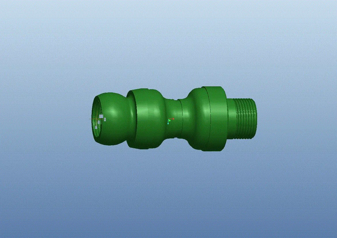 P330-正切曲线轴零件的数控车削加工工艺及编程[含三维图][长120]