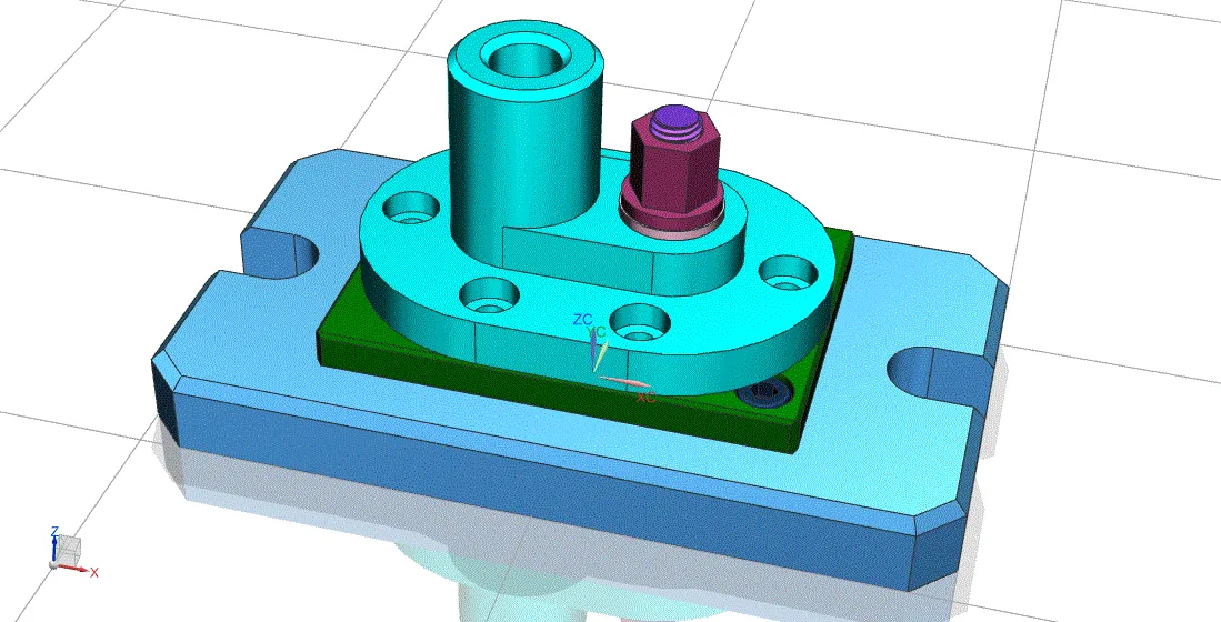 SC219-齿轮油泵泵盖的数控加工工艺及夹具设计UG三维