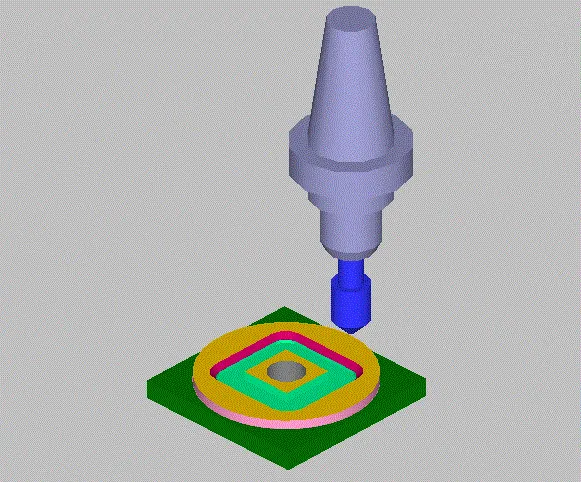 SC225-八号零件的数控铣削加工工艺及加工程序编制CAM