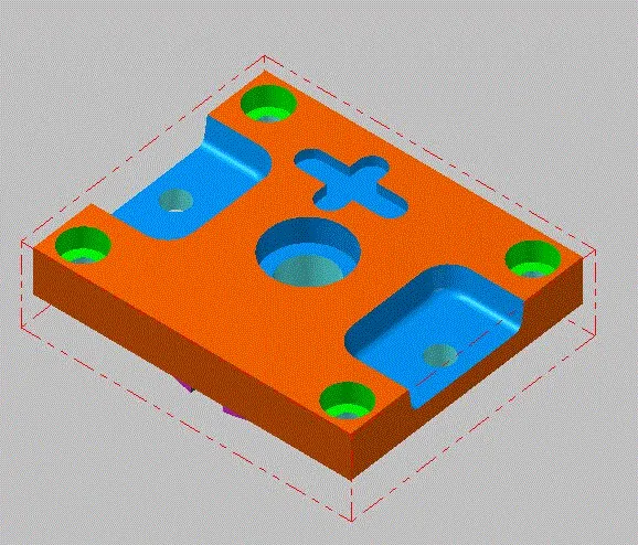 零件背面3D截图