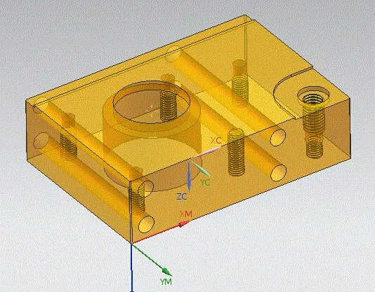 SC250-精密镶轴方块的工艺设计及加工UG三维