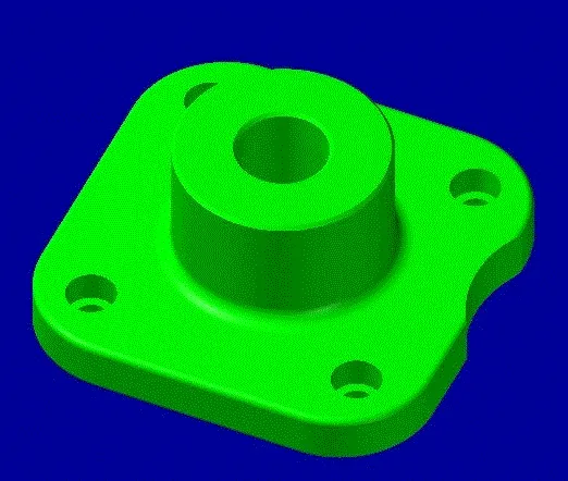 SC277-尾架端盖零件的三维造型及数控加工CAM