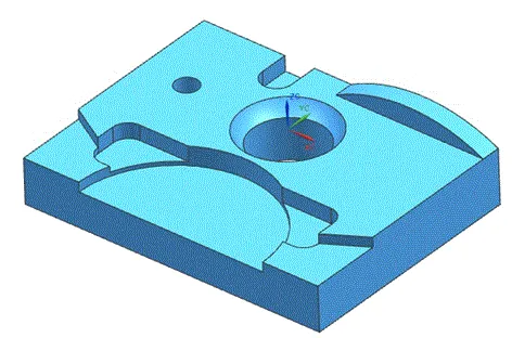 SC293-半圆槽零件加工工艺设计与程序编制及仿真加工UG三维CAM仿真