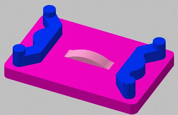 SC295-凹凸模配合件加工工艺设计与加工CAM