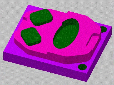 SC297-双面零件加工工艺设计与数控加工CAM