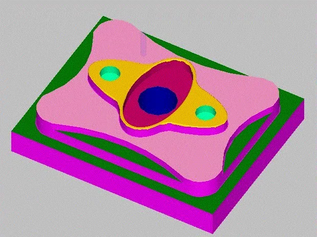 SC309-椭圆配合件的数控加工工艺分析及编程CAM