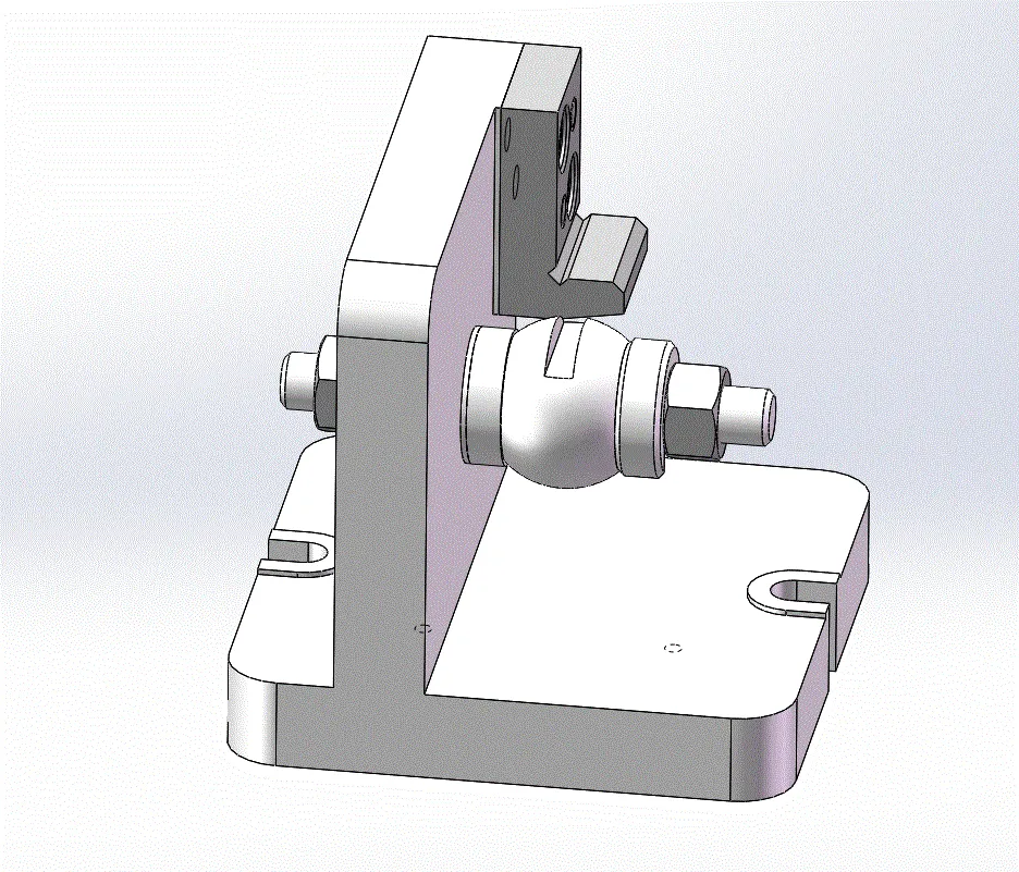 夹具sw三维截图