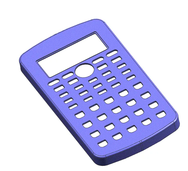 JJ989-计算器外壳注塑模具设计[含UG三维图]