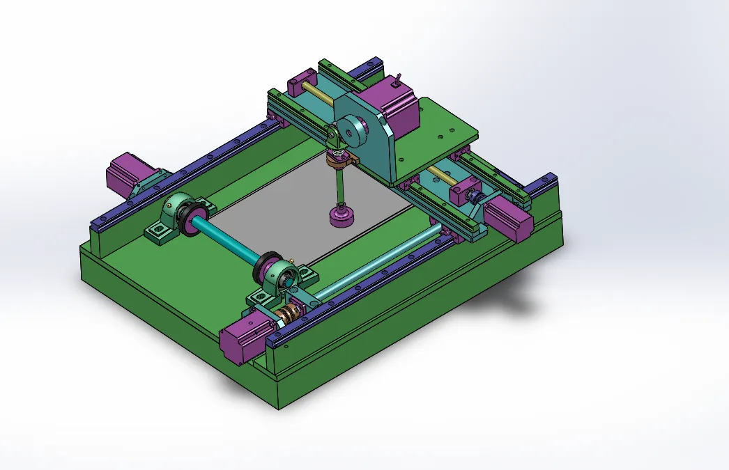 N334-自动印章机设计[含SW三维图]