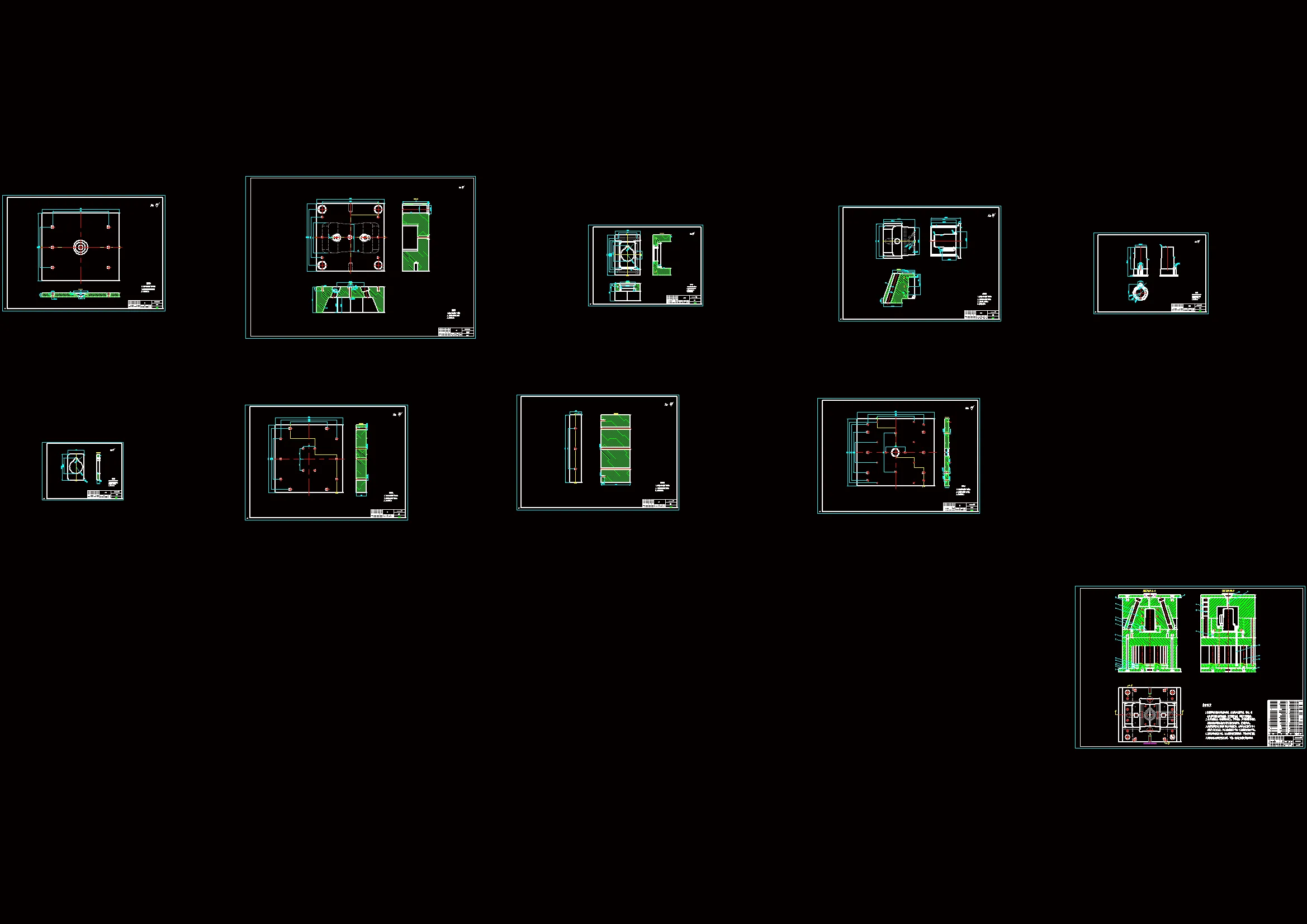 全部CAD图纸 10张