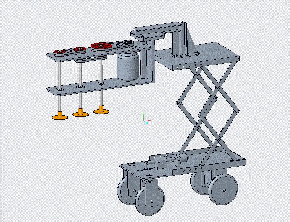 JJ1271-小型公园用绿篱机的总体设计[含Proe三维图]