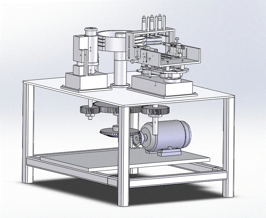 Z1501-西林瓶贴标机的结构设计-粘贴式取标机构