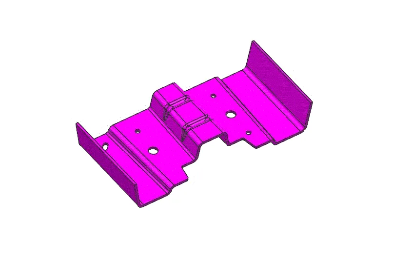 JJ1365-安全气囊控制器固定支架的冲压模具设计[含UG三维图]