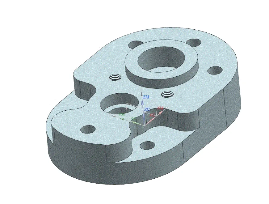 Z1261-液压元件的数控铣加工工艺及自动编程仿真[含UG三维图]