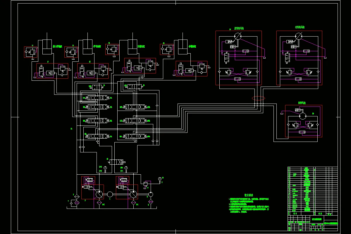 JJ1456-卡特306E小型液压挖掘机液压系统设计