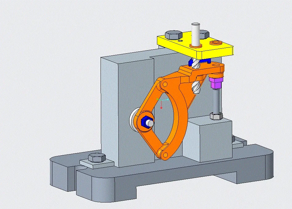 K1059-转速器盘加工工艺及钻2-φ9孔夹具设计[含Proe三维图]