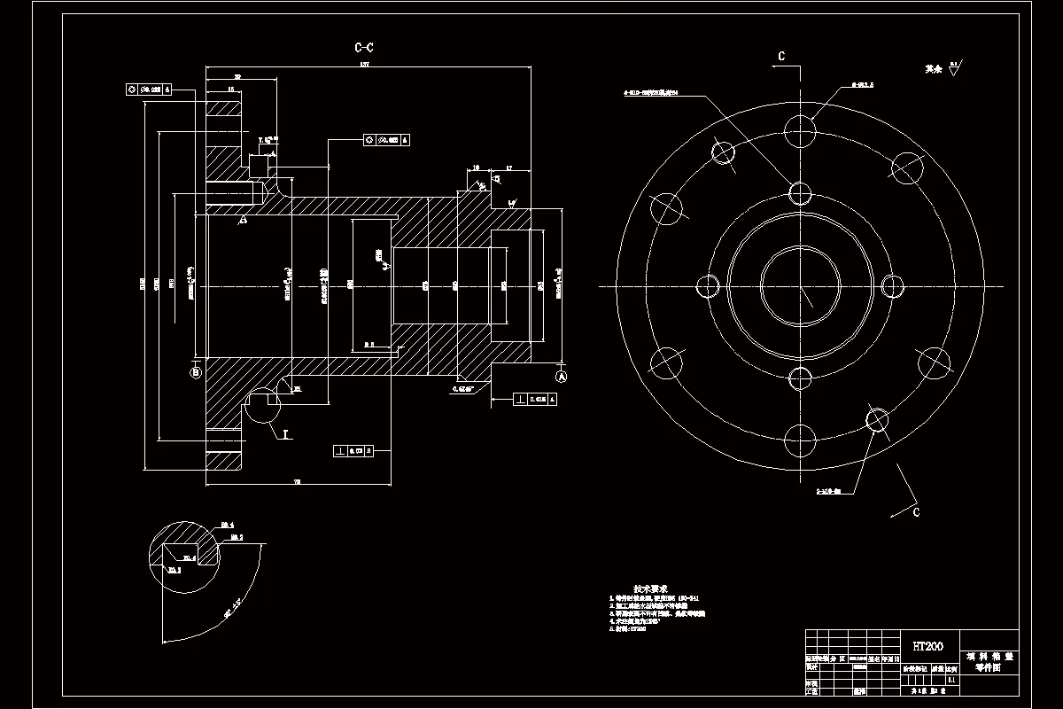 M7109-填料箱盖加工工艺及车右部分外圆夹具设计