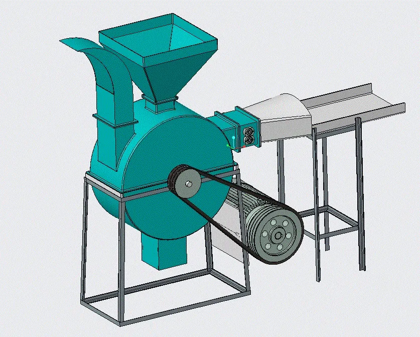JJ1581-农用多功能秸秆粉碎机的设计[含UG及Proe三维图]