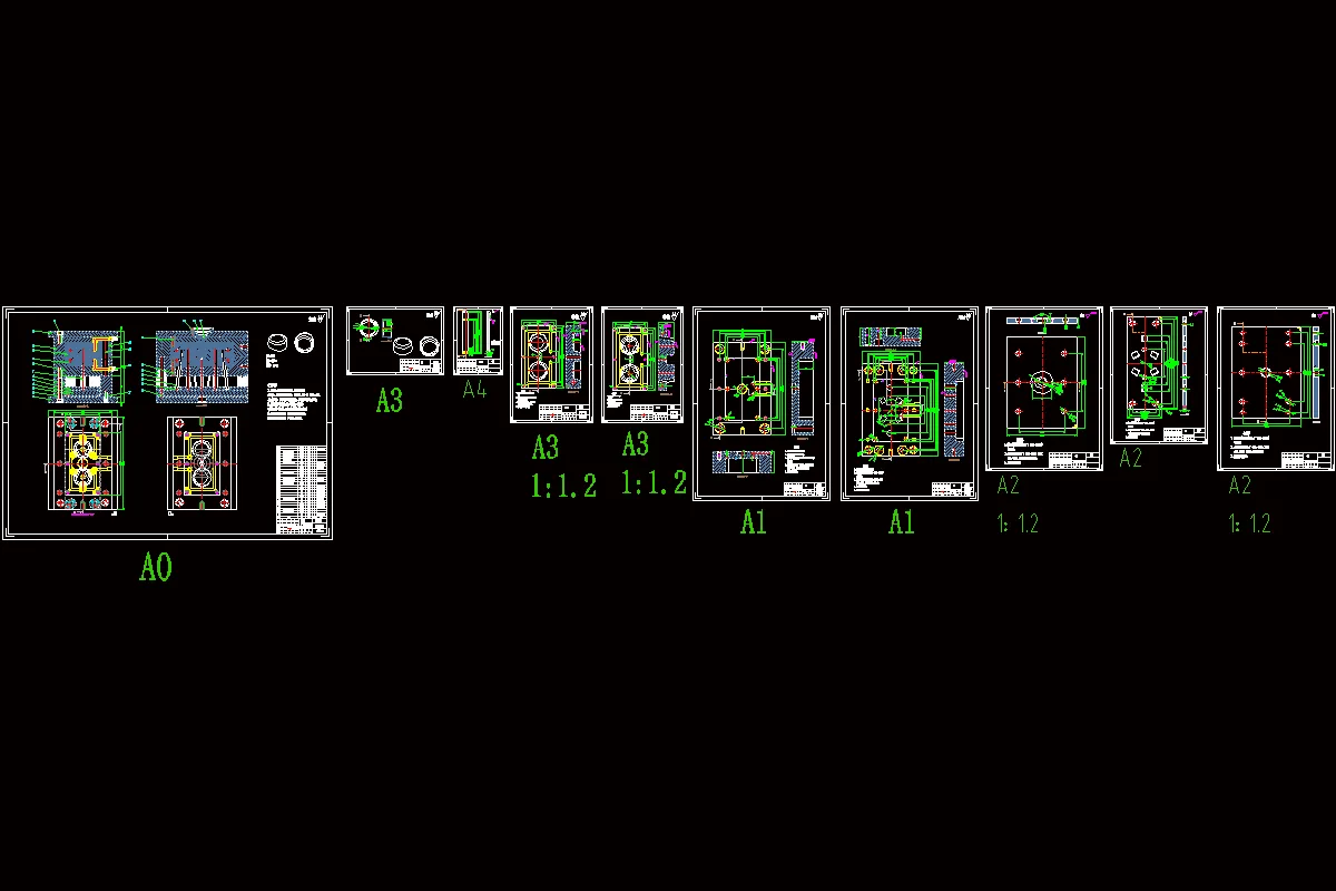 全部CAD图纸 10张