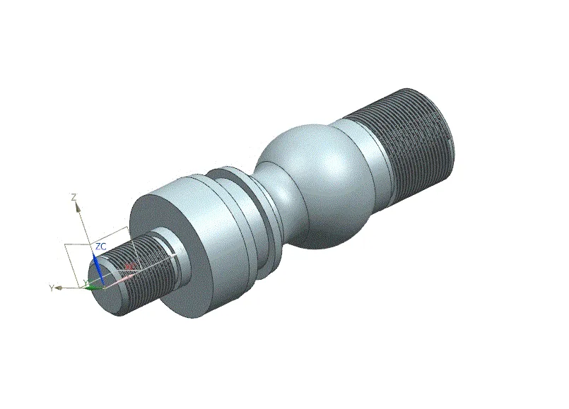 JJ1611-凹凸轴零件三维造型及数控加工工艺编程斯沃仿真[含UG三维图]长160