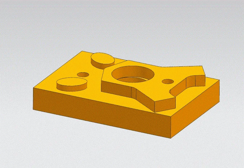 JJ1629-双面零件数控铣加工工艺设计与手动编程