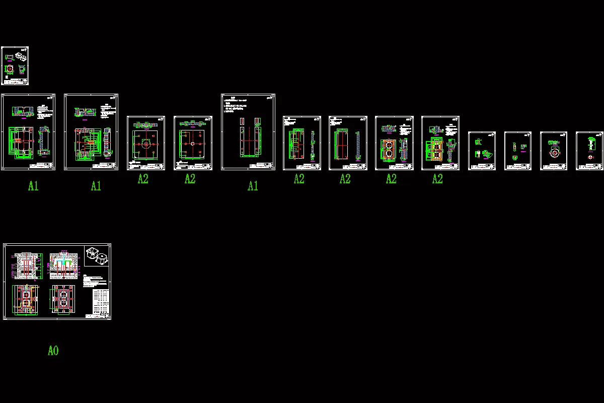 全部CAD图纸 15张