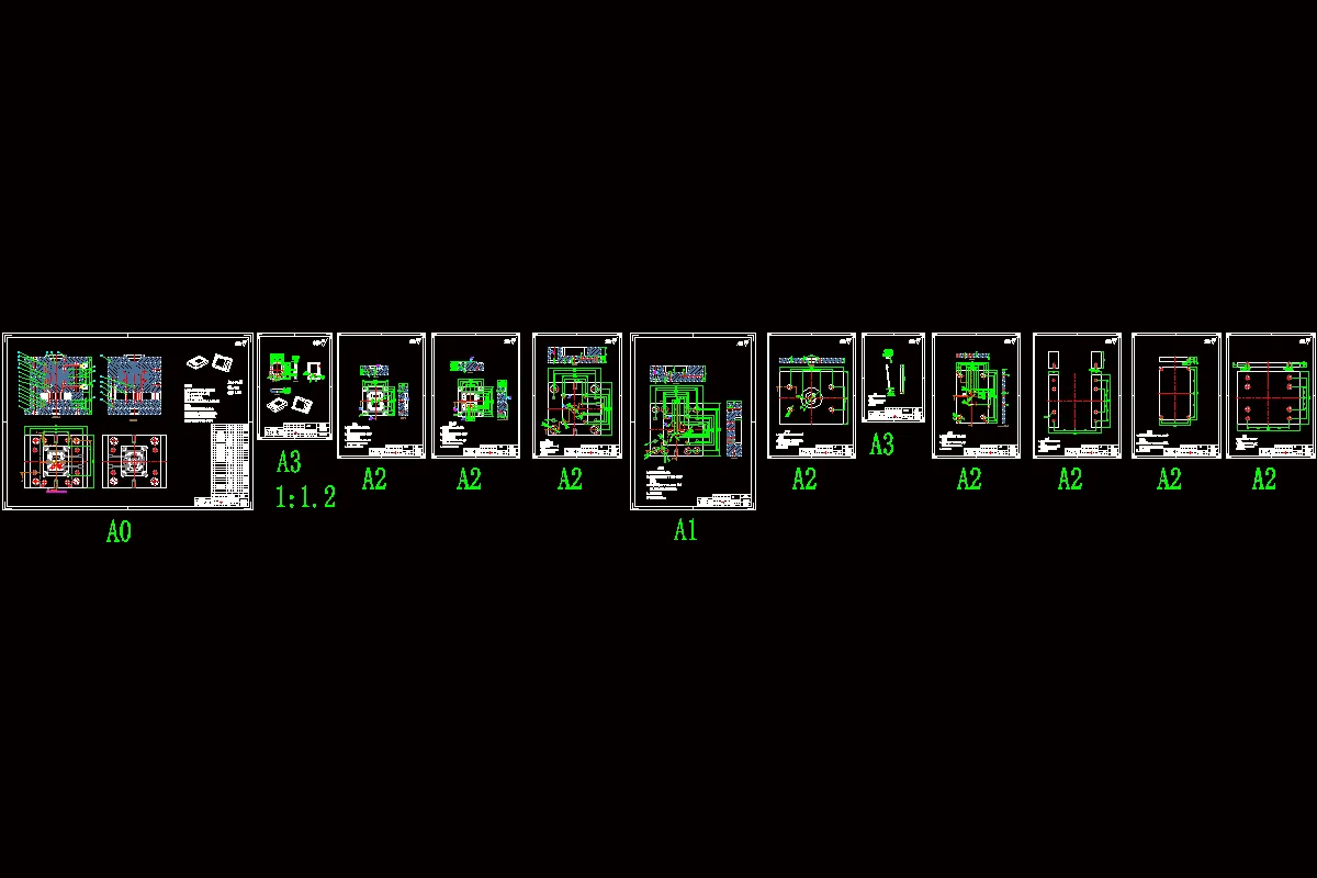 全部CAD图纸12张