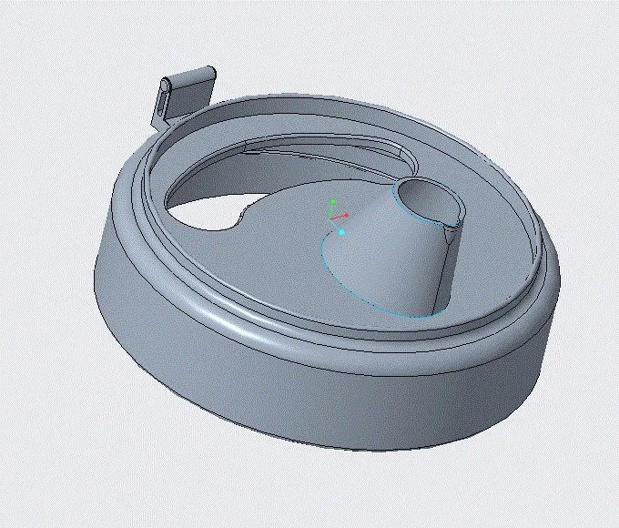 JJ1702-油壶盖注塑模具设计-抽芯[含UG三维图]