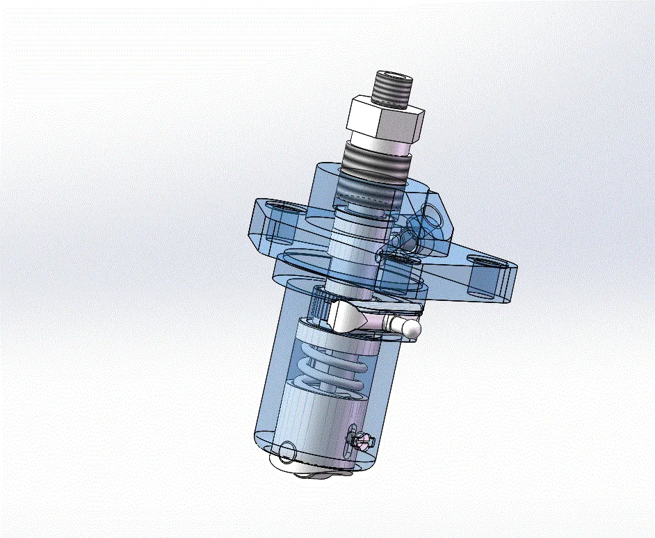 JJ1010-某型单缸柴油机高压油泵总成设计[含SW三维图]