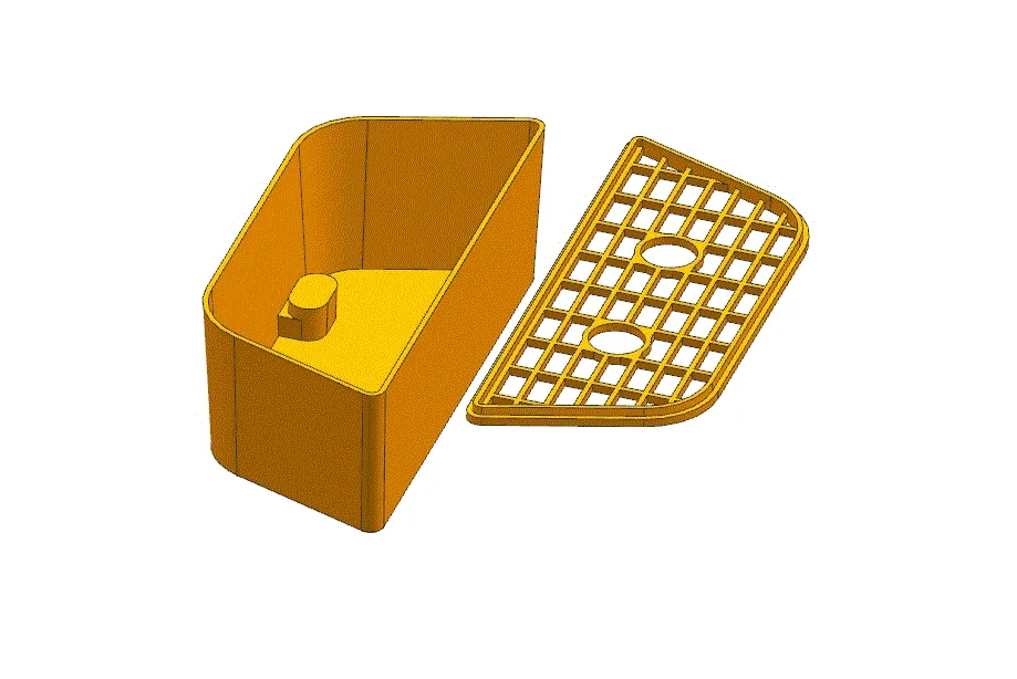 JJ1788-废水槽、饮水机接水盒注塑模具设计[含UG三维图]