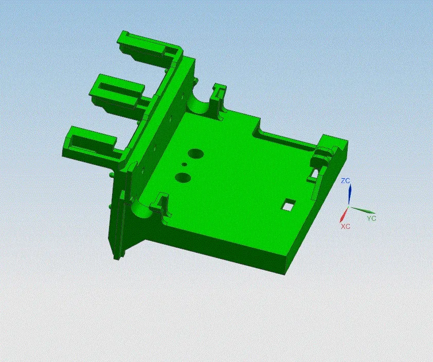 JJ1806-墨盒结构件注塑模具设计【模流分析侧抽芯】[含UG三维图]