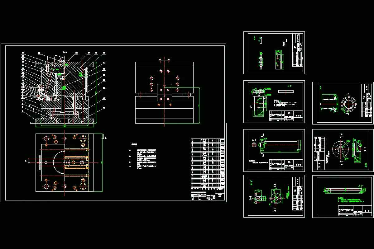 全部CAD图纸 8张