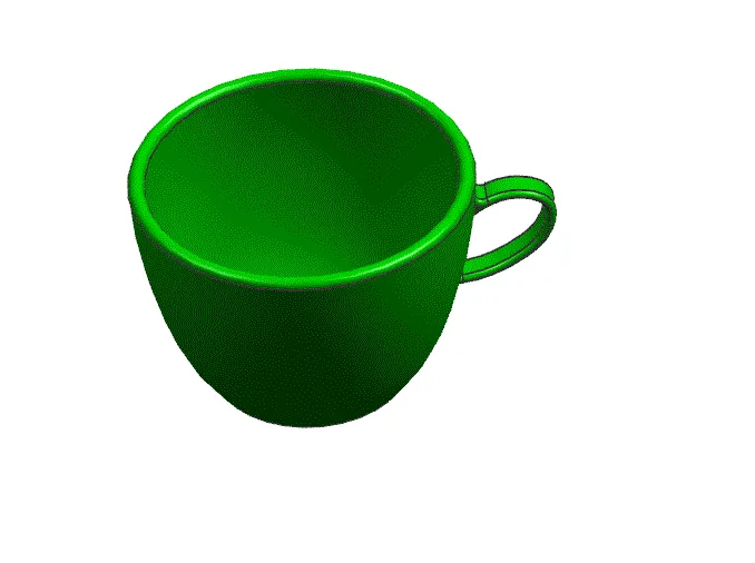 JJ1862-塑料咖啡杯子注射模具设计-滑块抽芯[含UG三维图]