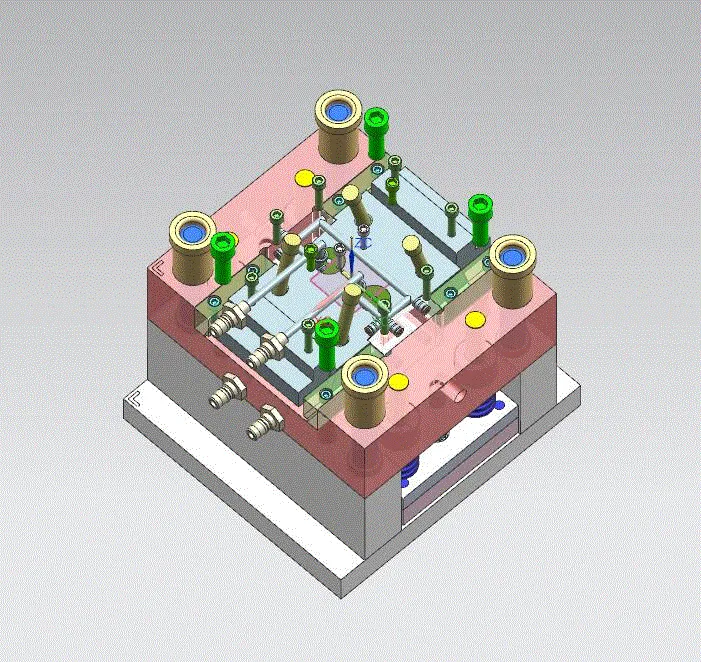 模具三维内部图
