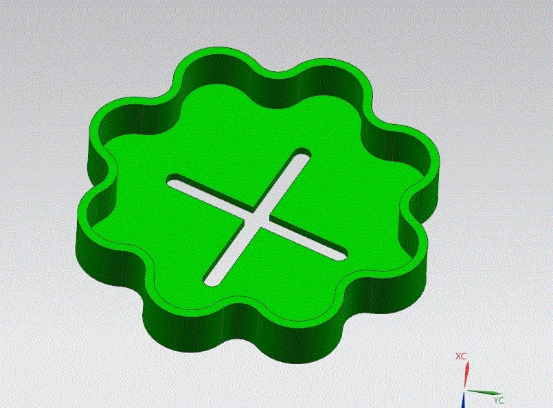 JJ1891-梅花形按钮注塑模具设计[含UG三维图]