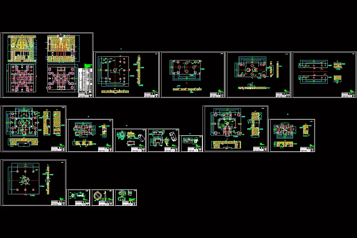 全部CAD图纸16张