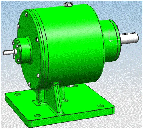 JJ1037-谐波齿轮传动机构设计-谐波减速器[含UG三维图]